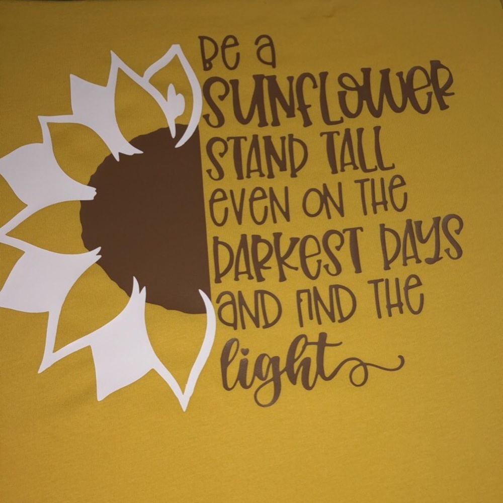 Be a sunflower